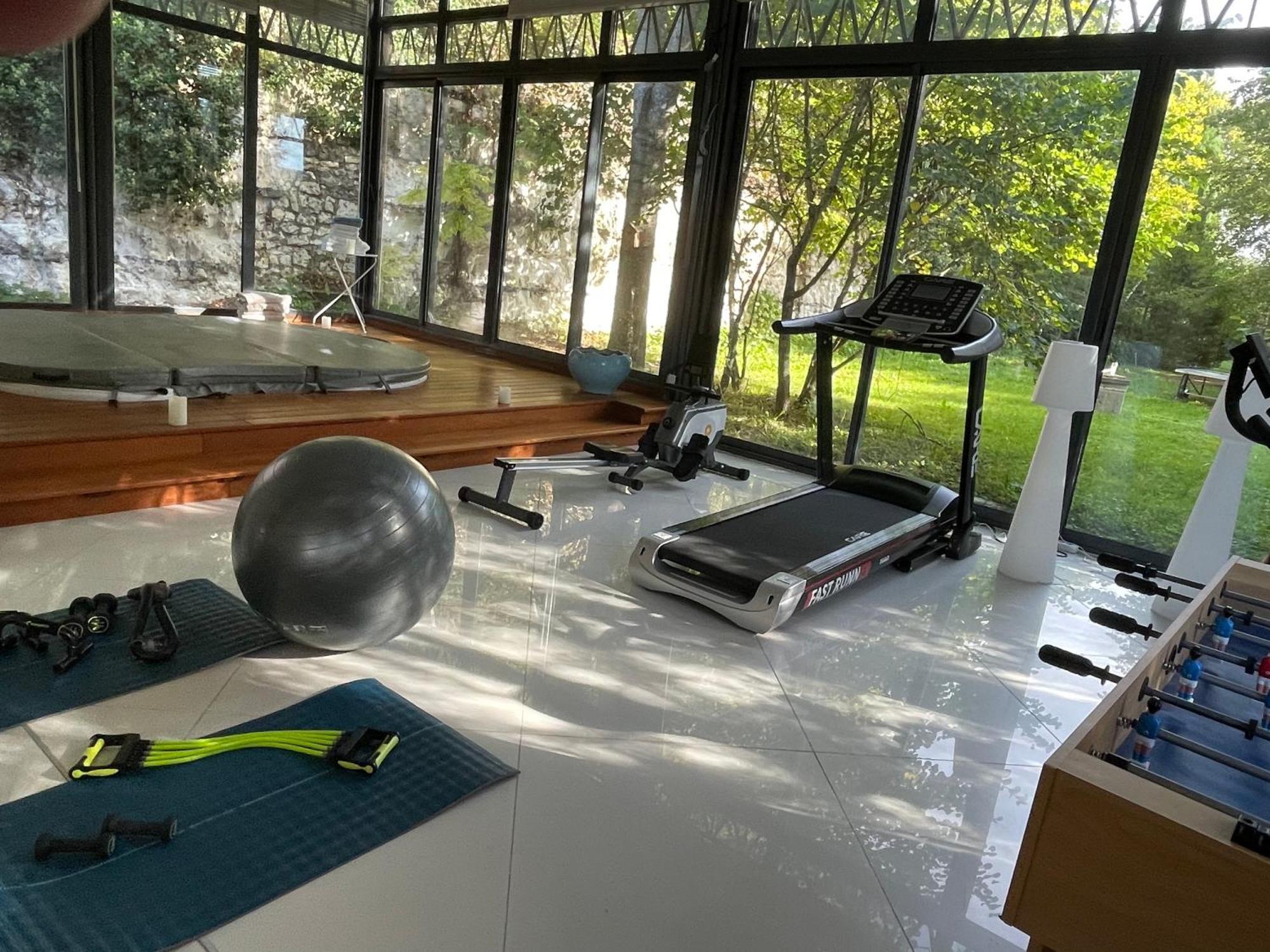 Domaine Spa Perret-Chateau Artdeco Mastersuite En B&B Et-Ou Gite De Charme-Giverny A 3Mn-Jardins Monet-Le Vexin-Piscine Ete-Parc 3Ha-Aire De Jeux Enfants-Pingpong-Options Breakfast-Diner-Billard-Sauna-Fitness-Hammam-Promo 2Nuits En Sus Jacuzzi 1H Off Sainte-Genevieve-les-Gasny Buitenkant foto